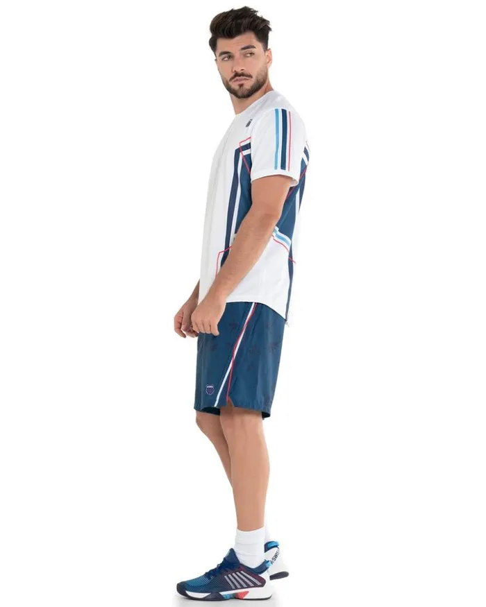 Men KSwiss TShirts and Tops NEW ERA SS White Men KSwiss TShirts and Tops NEW ERA SS White