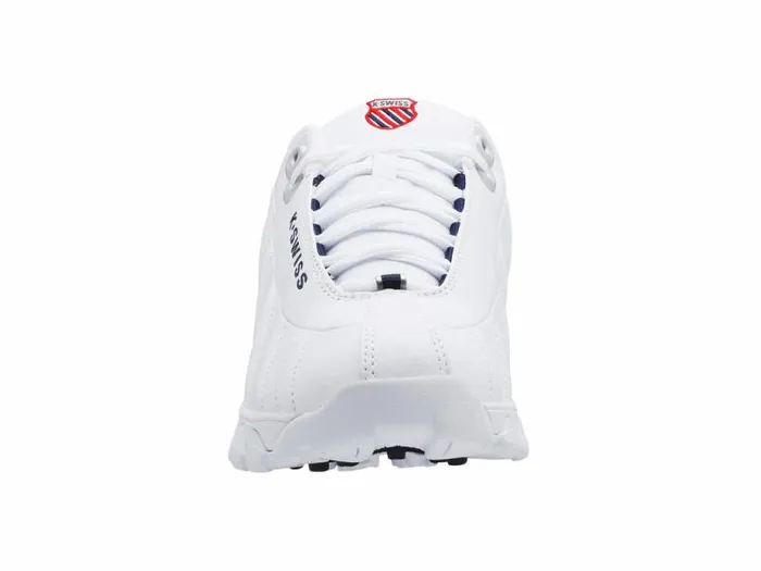 Men KSwiss Wide Shoes ST329 CMF Whitenavyred