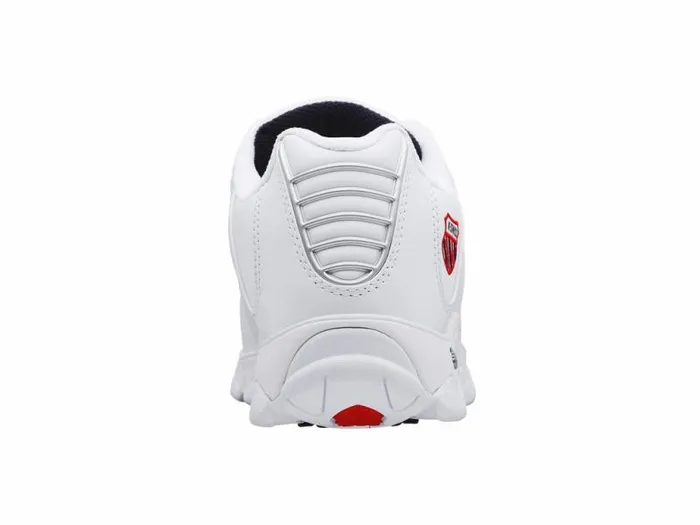 Men KSwiss Wide Shoes ST329 CMF Whitenavyred