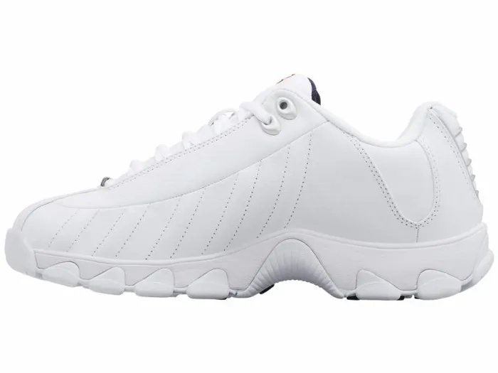 Men KSwiss Wide Shoes ST329 CMF Whitenavyred