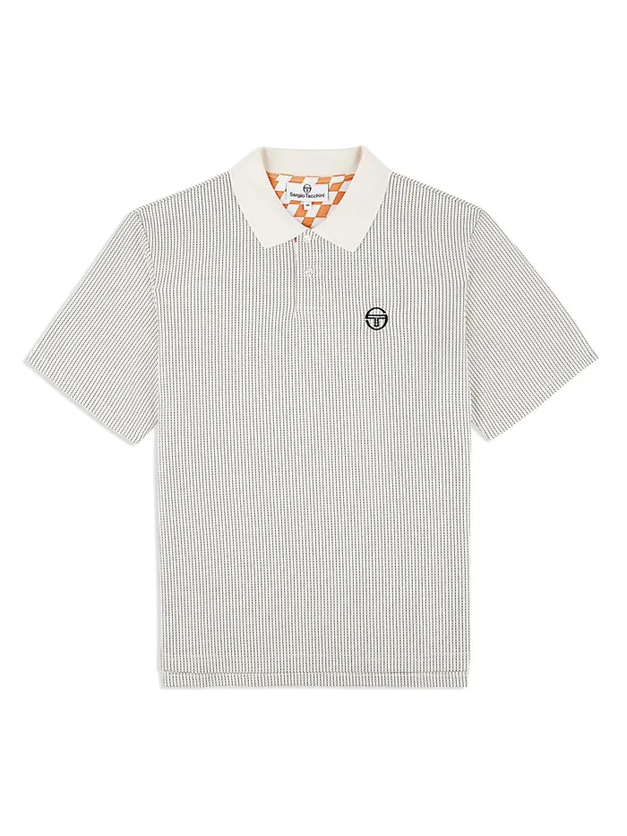 Men Knitwear Sergio Tacchini Cialda Polo Gardenia