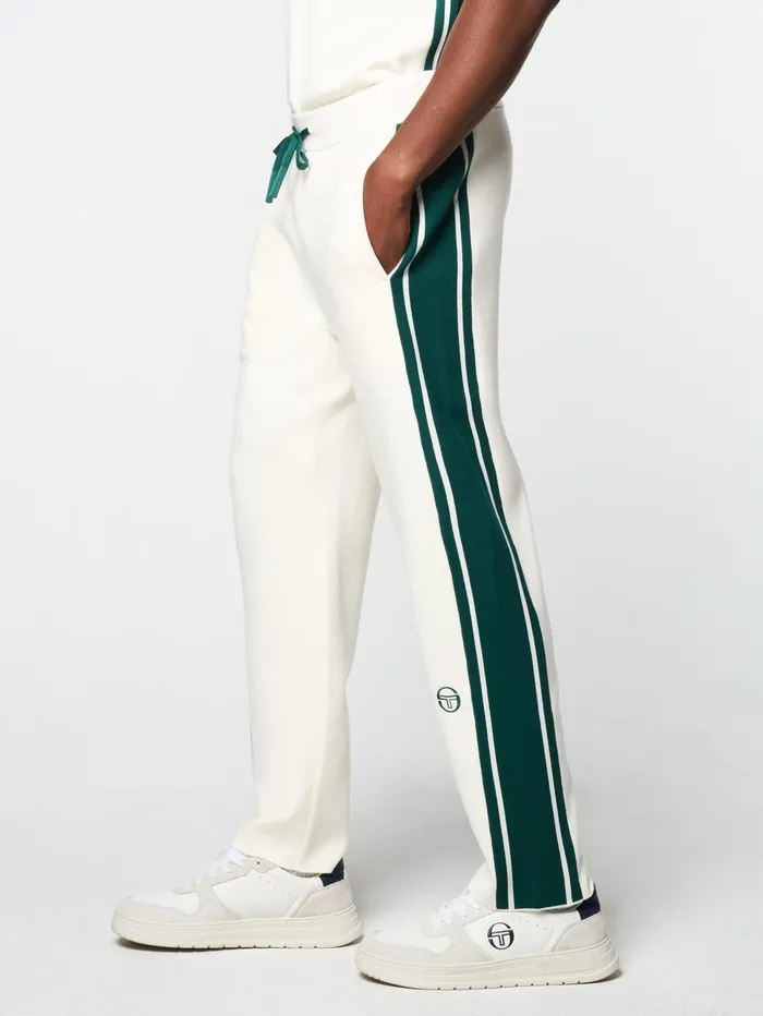 Men Knitwear Sergio Tacchini Palla Track Pant Gardenia