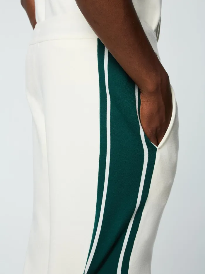 Men Knitwear Sergio Tacchini Palla Track Pant Gardenia