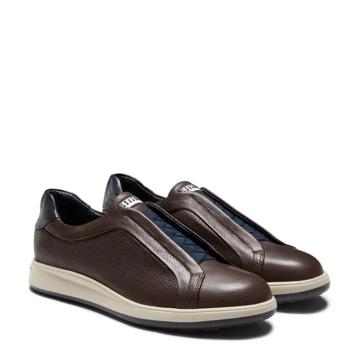 Men Leather Laceup Shoe Mahogany Fratelli Rossetti Sneakers Men Leather Laceup Shoe Mahogany Fratelli Rossetti Sneakers