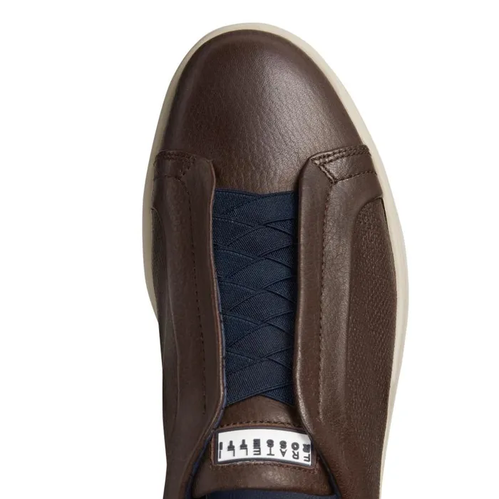 Men Leather Laceup Shoe Mahogany Fratelli Rossetti Sneakers Men Leather Laceup Shoe Mahogany Fratelli Rossetti Sneakers