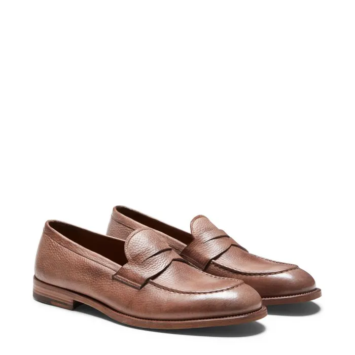 Men Leather Loafer Taupe Fratelli Rossetti Loafers Men Leather Loafer Taupe Fratelli Rossetti Loafers
