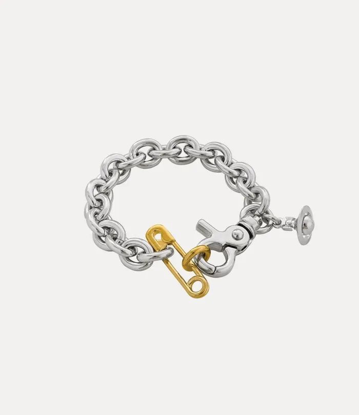 Men Man Claude Bracelet Platinumgold Vivienne Westwood Bracelets Men Man Claude Bracelet Platinumgold Vivienne Westwood Bracelets