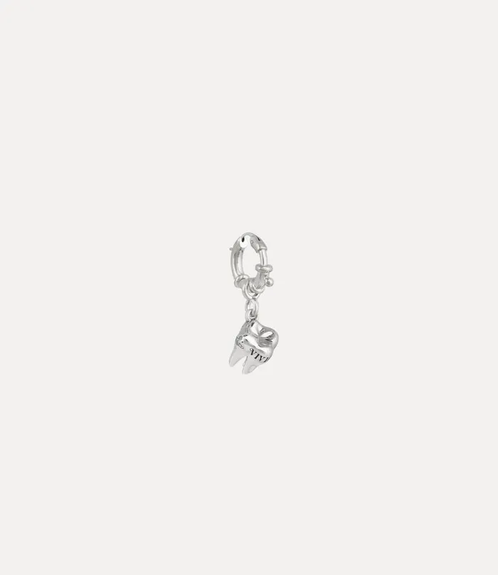 Men Man Linwood Single Earring Platinumblackpatina Vivienne Westwood Earrings Men Man Linwood Single Earring Platinumblackpatina Vivienne Westwood Earrings