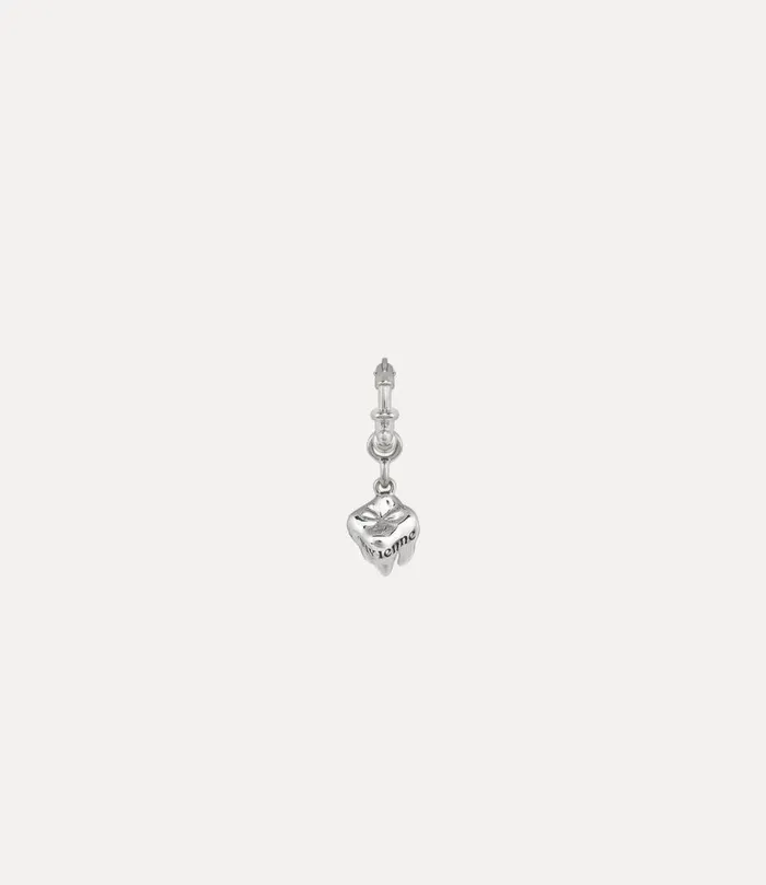 Men Man Linwood Single Earring Platinumblackpatina Vivienne Westwood Earrings Men Man Linwood Single Earring Platinumblackpatina Vivienne Westwood Earrings