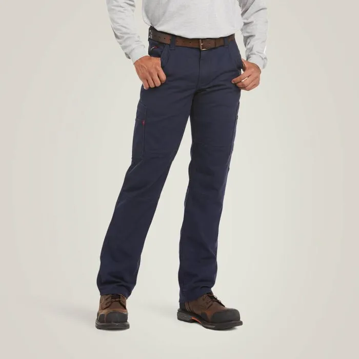Men Pants and Shorts Ariat FR M5 Stretch DuraLight Canvas Stackable Straight Leg Pant Navy Men Pants and Shorts Ariat FR M5 Stretch DuraLight Canvas Stackable Straight Leg Pant Navy
