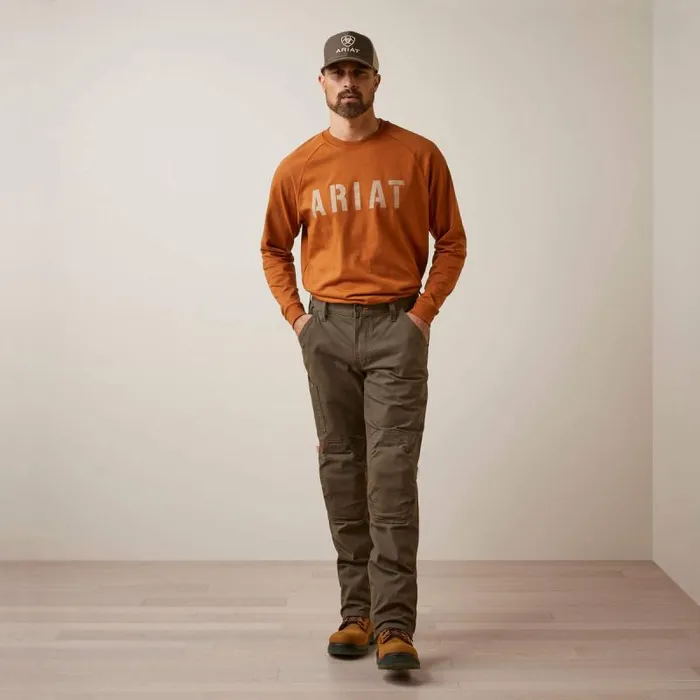 Men Pants and Shorts Ariat Rebar M5 Straight Made Tough Knee Guardian Straight Wren Men Pants and Shorts Ariat Rebar M5 Straight Made Tough Knee Guardian Straight Wren