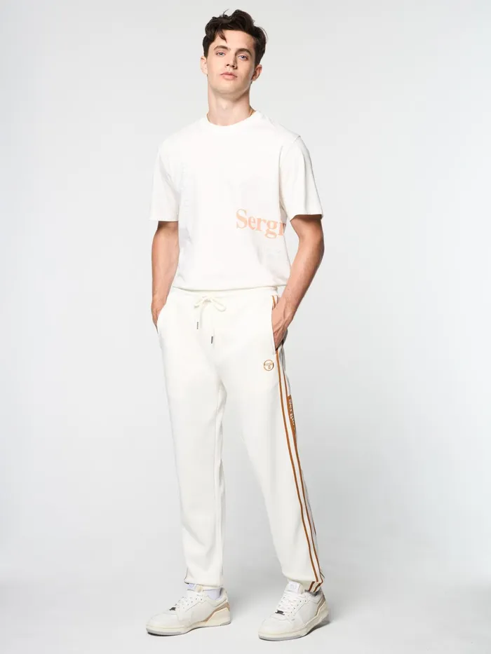 Men Pants And Sweatpants Sergio Tacchini Pereto Track Pant Gardenia