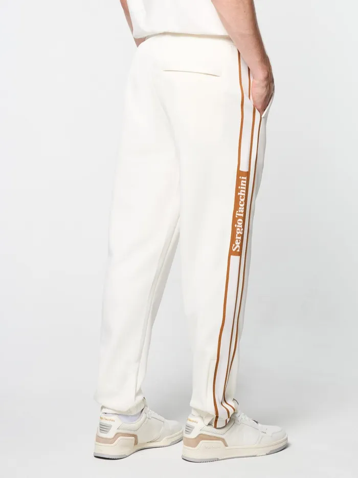 Men Pants And Sweatpants Sergio Tacchini Pereto Track Pant Gardenia