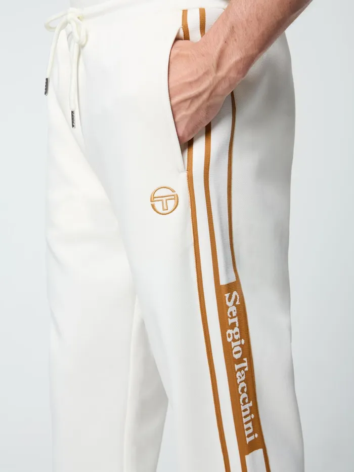 Men Pants And Sweatpants Sergio Tacchini Pereto Track Pant Gardenia