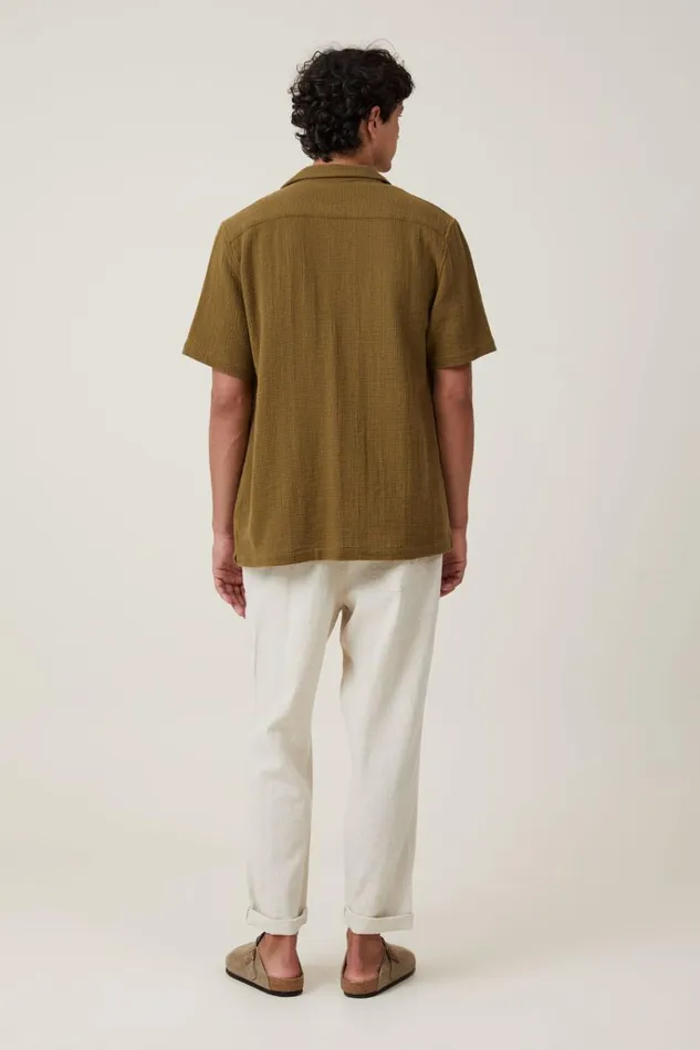 Men Pants Cotton On Linen Pant Oatmeal Men Pants Cotton On Linen Pant Oatmeal