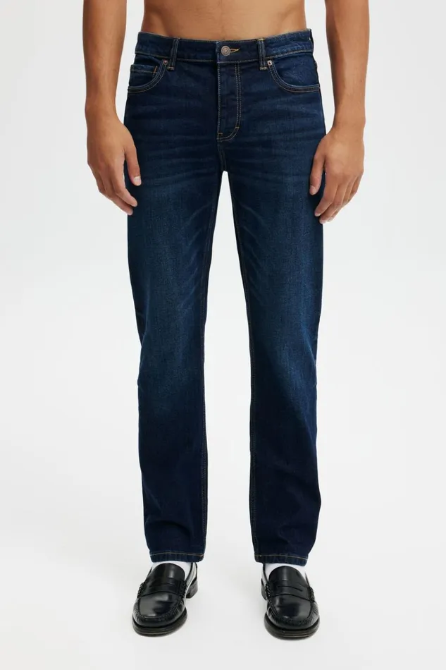 Men Pants Cotton On Regular Straight Jean Cosmic Blue Men Pants Cotton On Regular Straight Jean Cosmic Blue