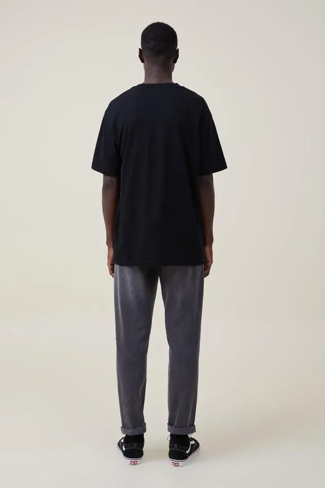 Men Pants Cotton On Relaxed Tapered Jean Black Rock Rip Men Pants Cotton On Relaxed Tapered Jean Black Rock Rip