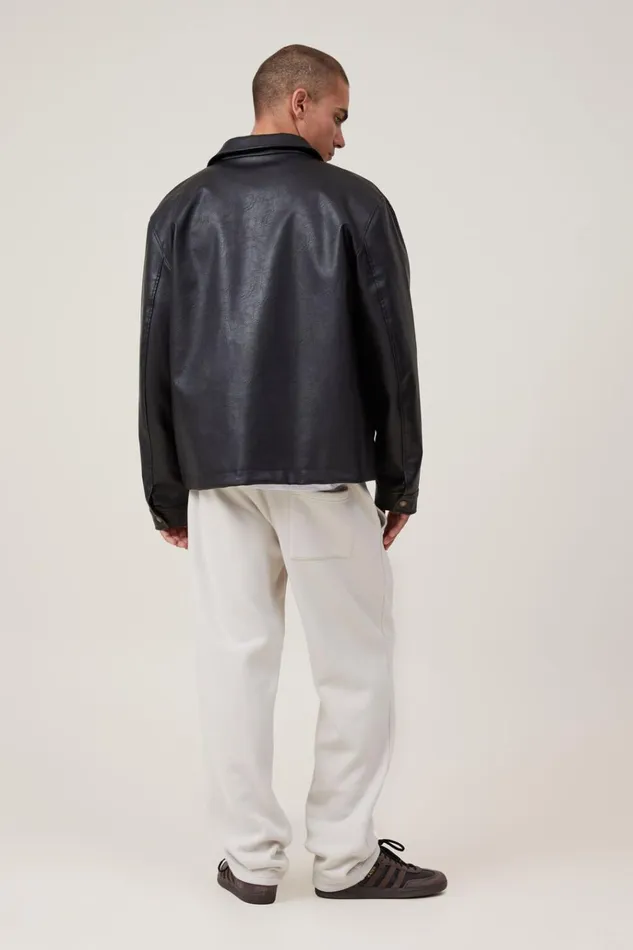 Men Pants Cotton On Relaxed Track Pant Bone Men Pants Cotton On Relaxed Track Pant Bone