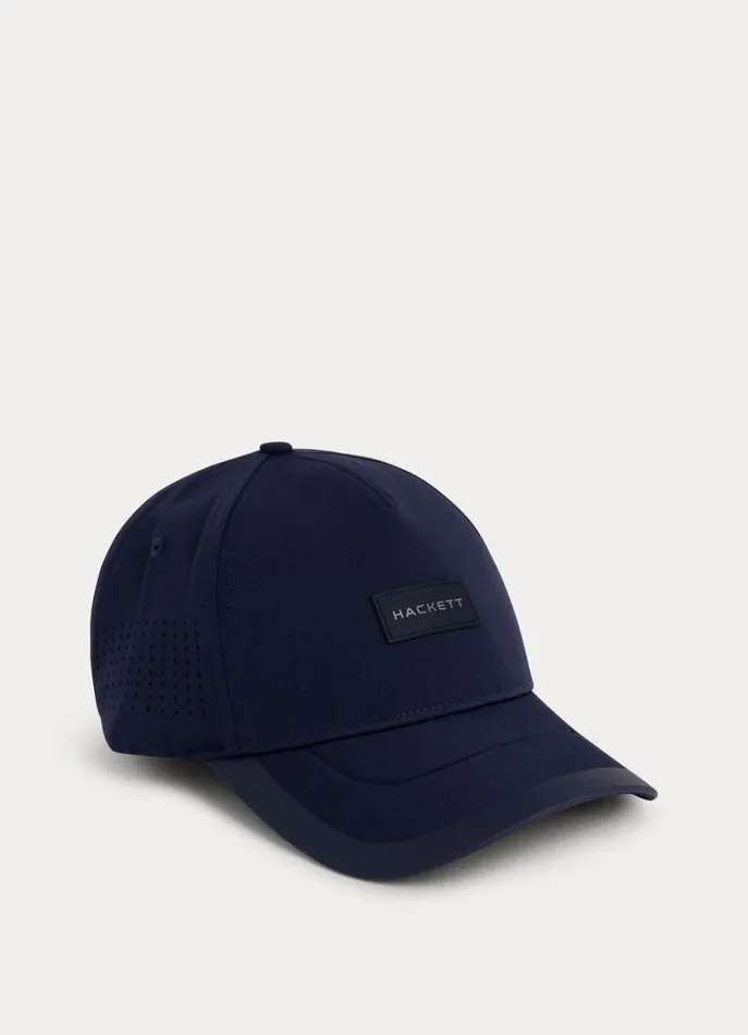 Men Scarves and Caps Hackett London Hackett Sport Baseball Cap Navy
