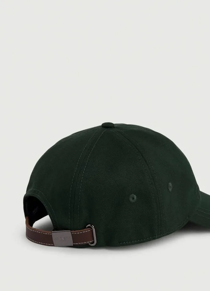 Men Scarves and Caps Hackett London Heritage Baseball Cap Bottle Green