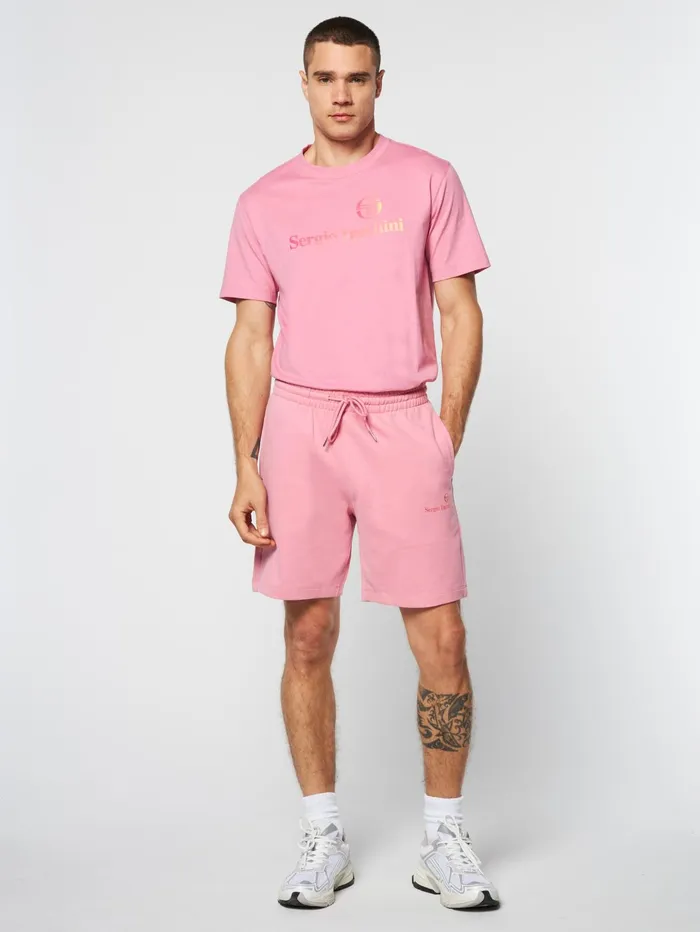 Men Shorts And Swim Sergio Tacchini Gradiennte Shorts Wild Rose