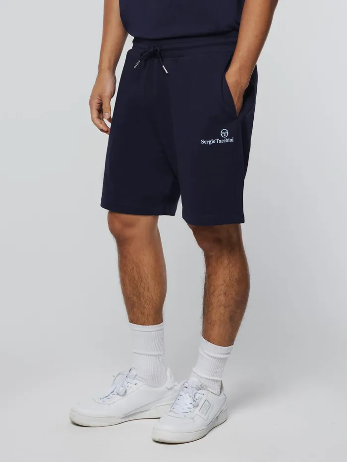 Men Shorts And Swim Sergio Tacchini Heritage Logo ShortMaritime Blue