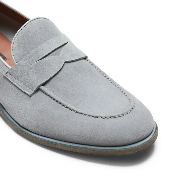 Men Suede Loafer Denim Blue Fratelli Rossetti Loafers Men Suede Loafer Denim Blue Fratelli Rossetti Loafers