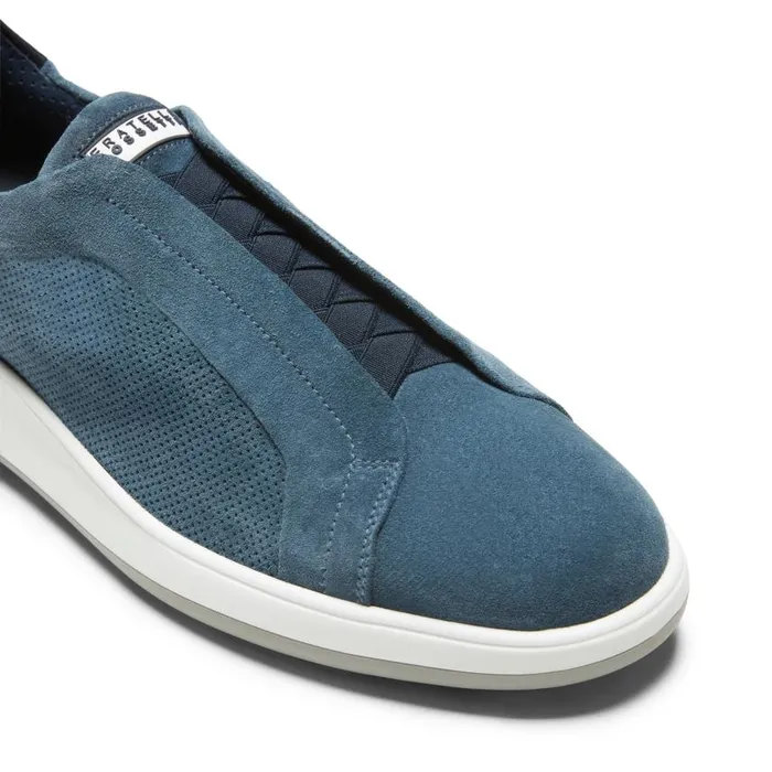 Men Suede Sneaker Gentian Blue Fratelli Rossetti Sneakers Men Suede Sneaker Gentian Blue Fratelli Rossetti Sneakers