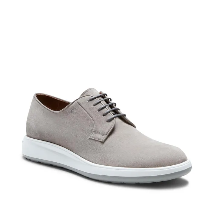 Men Suede Sneaker Grey Fratelli Rossetti LaceUp Shoes