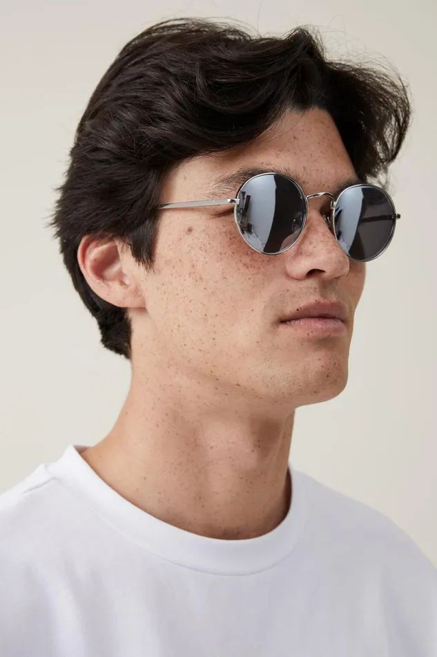 Men Sunglasses Cotton On Bellbrae Polarized Sunglasses Silver Grey Silver Flash Men Sunglasses Cotton On Bellbrae Polarized Sunglasses Silver Grey Silver Flash