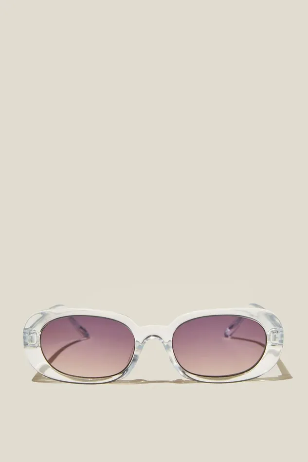 Men Sunglasses Cotton On Fluid Sunglasses Cleargrey
