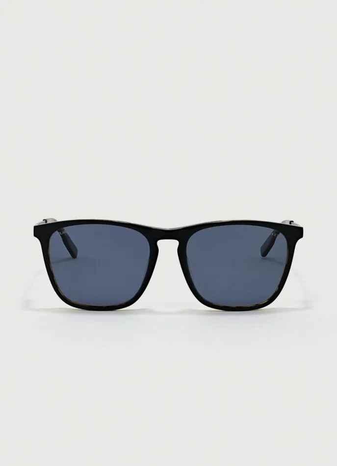 Men Sunglasses Hackett London Square Sunglasses Blacktan
