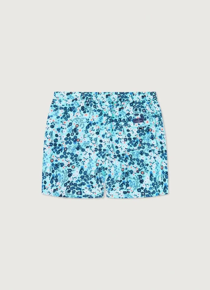 Men Swimwear Hackett London Floral Swim Shorts Spa Blue