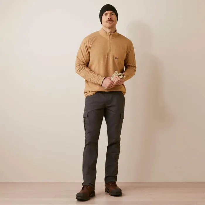 Men TShirts and Polos Ariat Rebar Foundation 14 Zip Shirt Tiger039s Eye Men TShirts and Polos Ariat Rebar Foundation 14 Zip Shirt Tiger039s Eye