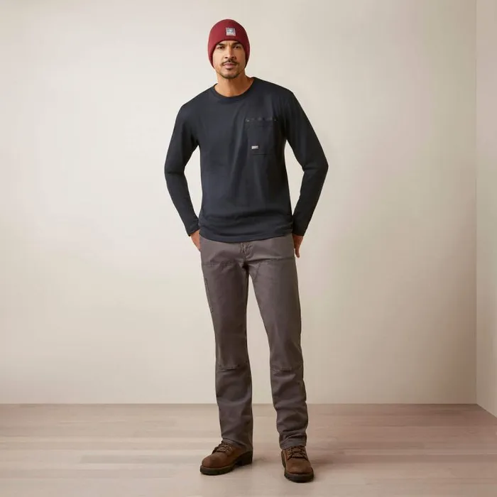 Men TShirts and Polos Ariat Rebar Workman Blueprint Black Men TShirts and Polos Ariat Rebar Workman Blueprint Black