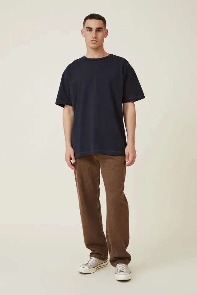 Men Tees and Tanks Cotton On Box Fit Plain TShirt Black Men Tees and Tanks Cotton On Box Fit Plain TShirt Black