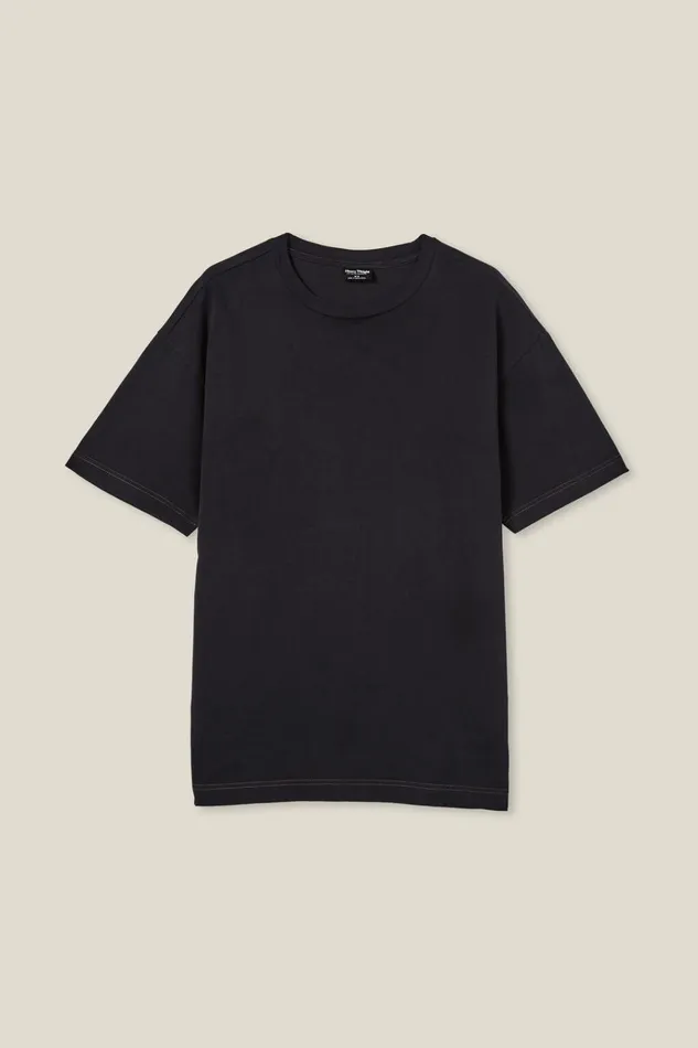 Men Tees and Tanks Cotton On Box Fit Plain TShirt Black Men Tees and Tanks Cotton On Box Fit Plain TShirt Black