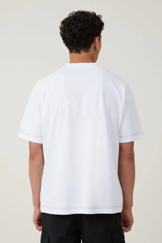 Men Tees and Tanks Cotton On Box Fit Pocket TShirt White Civic Contrast Men Tees and Tanks Cotton On Box Fit Pocket TShirt White Civic Contrast