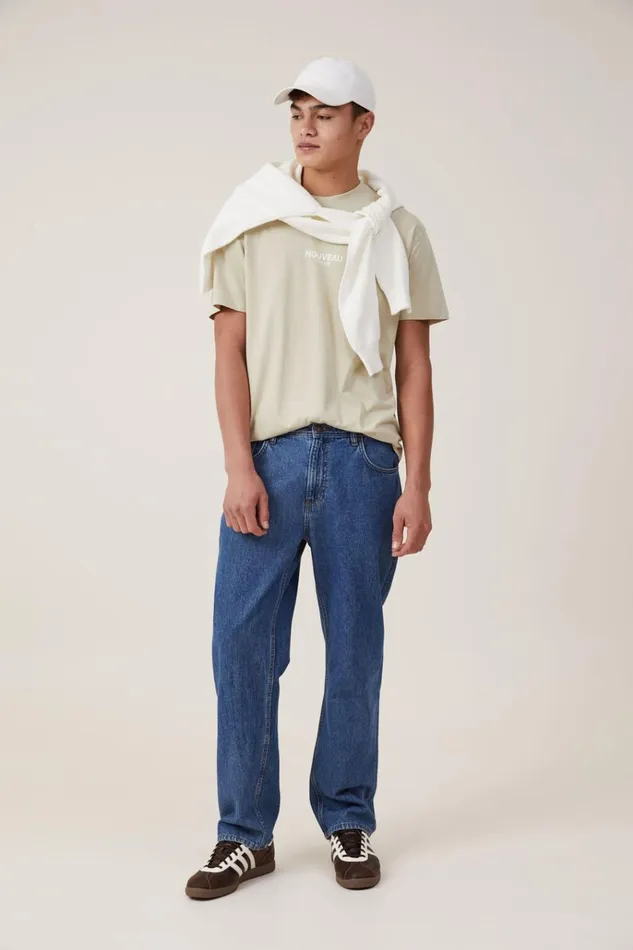Men Tees and Tanks Cotton On Easy TShirt Pale Sandnouveau Men Tees and Tanks Cotton On Easy TShirt Pale Sandnouveau