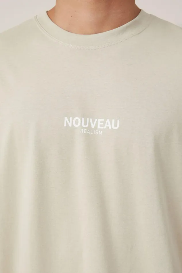 Men Tees and Tanks Cotton On Easy TShirt Pale Sandnouveau Men Tees and Tanks Cotton On Easy TShirt Pale Sandnouveau