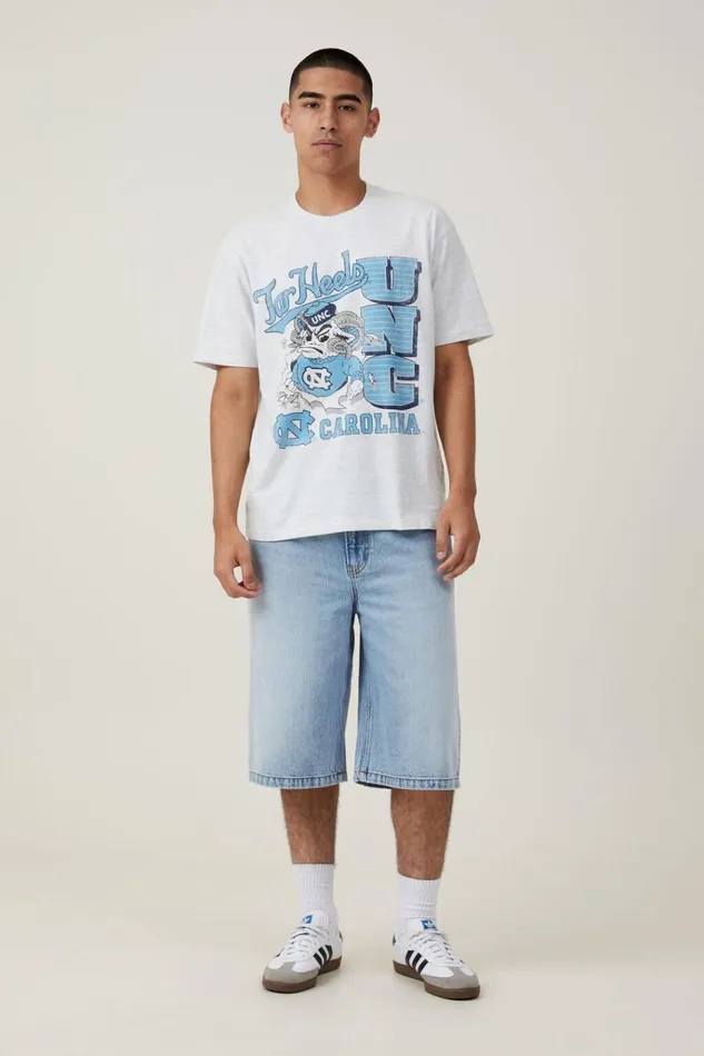 Men Tees and Tanks Cotton On License Loose Fit College TShirt Lcn Img White Marletarheels 8211 Ram Men Tees and Tanks Cotton On License Loose Fit College TShirt Lcn Img White Marletarheels 8211 Ram