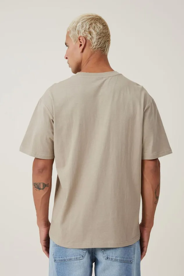 Men Tees and Tanks Cotton On Loose Fit College TShirt Gravel Stone Bricklane Phys Ed Men Tees and Tanks Cotton On Loose Fit College TShirt Gravel Stone Bricklane Phys Ed