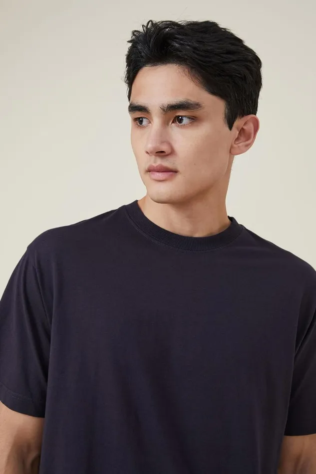Men Tees and Tanks Cotton On Organic Loose Fit TShirt Ink Navy Men Tees and Tanks Cotton On Organic Loose Fit TShirt Ink Navy