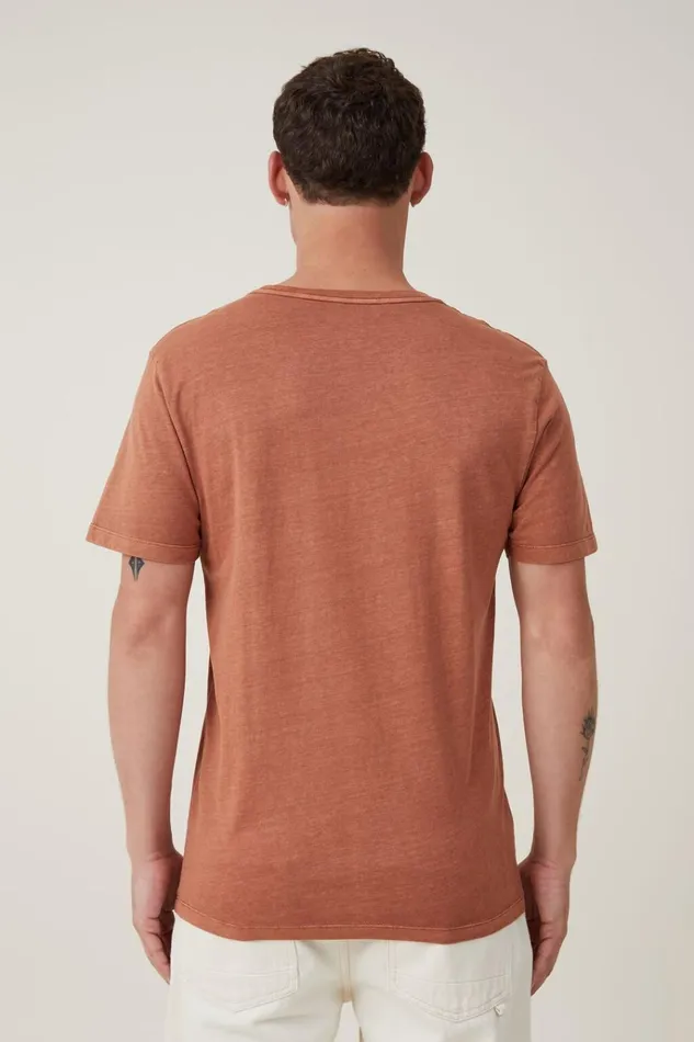 Men Tees and Tanks Cotton On Organic Regular Fit Crew TShirt Terracotta Men Tees and Tanks Cotton On Organic Regular Fit Crew TShirt Terracotta