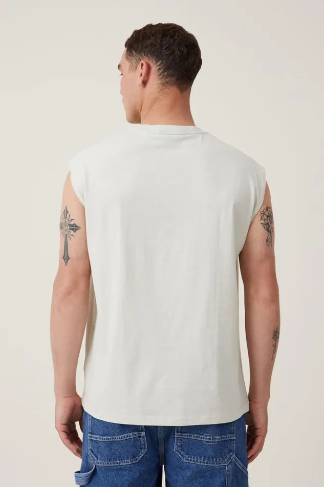 Men Tees and Tanks Cotton On Oversized License Muscle Lcn Mt Ivory Sublime 8211 Freedom Men Tees and Tanks Cotton On Oversized License Muscle Lcn Mt Ivory Sublime 8211 Freedom