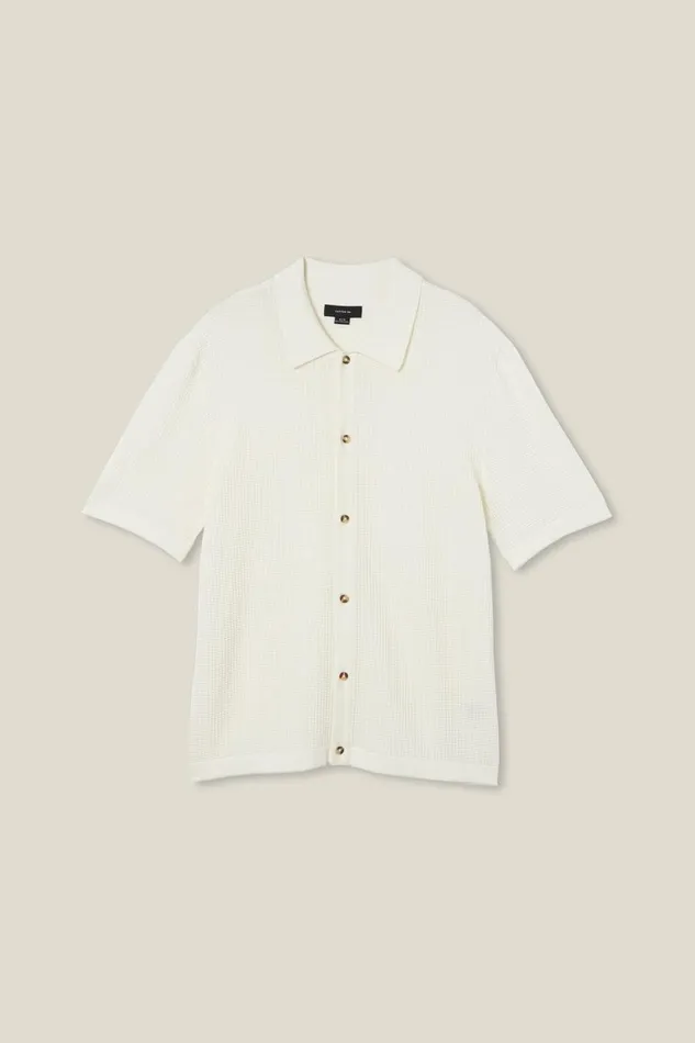 Men Tees and Tanks Cotton On Pablo Short Sleeve Shirt Vintage White Men Tees and Tanks Cotton On Pablo Short Sleeve Shirt Vintage White