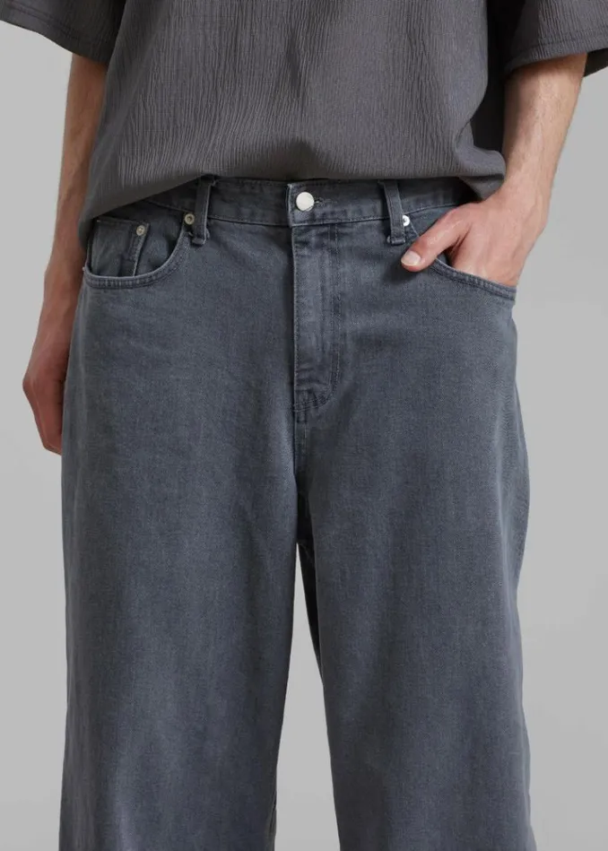 Men The Frankie Shop Connor Jeans 8211 Grey Wash Grey Wash