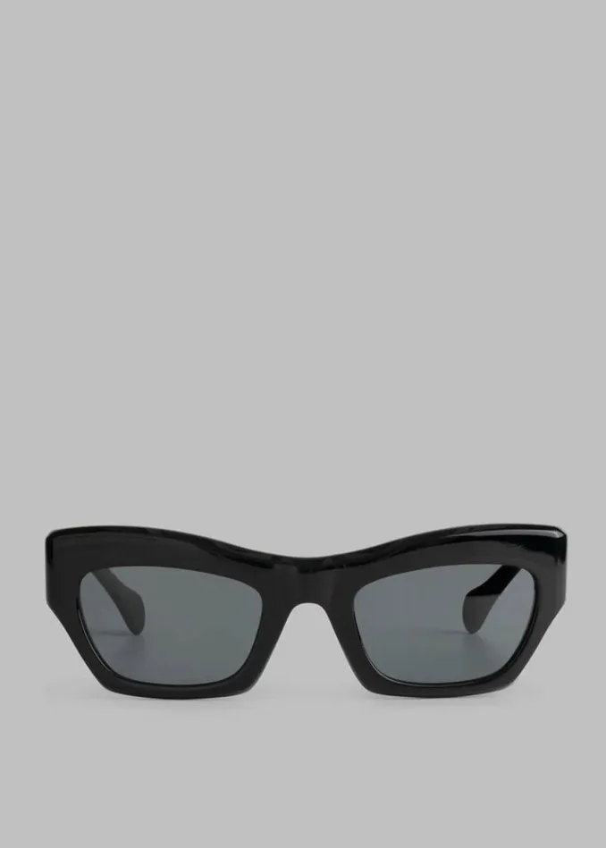 Men The Frankie Shop Port Tanger Ayreen Sunglasses 8211 Black AcetateBlack Lens Black Acetateblack Lens Men The Frankie Shop Port Tanger Ayreen Sunglasses 8211 Black AcetateBlack Lens Black Acetateblack Lens