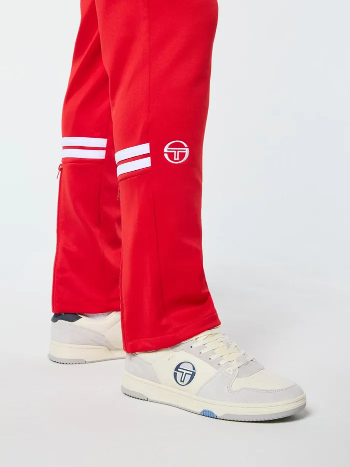 Men Tracksuits Sergio Tacchini Orion Track Pant Adrenaline Rush White