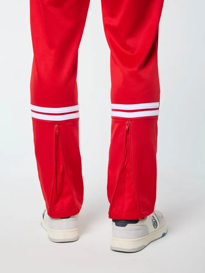 Men Tracksuits Sergio Tacchini Orion Track Pant Adrenaline Rush White